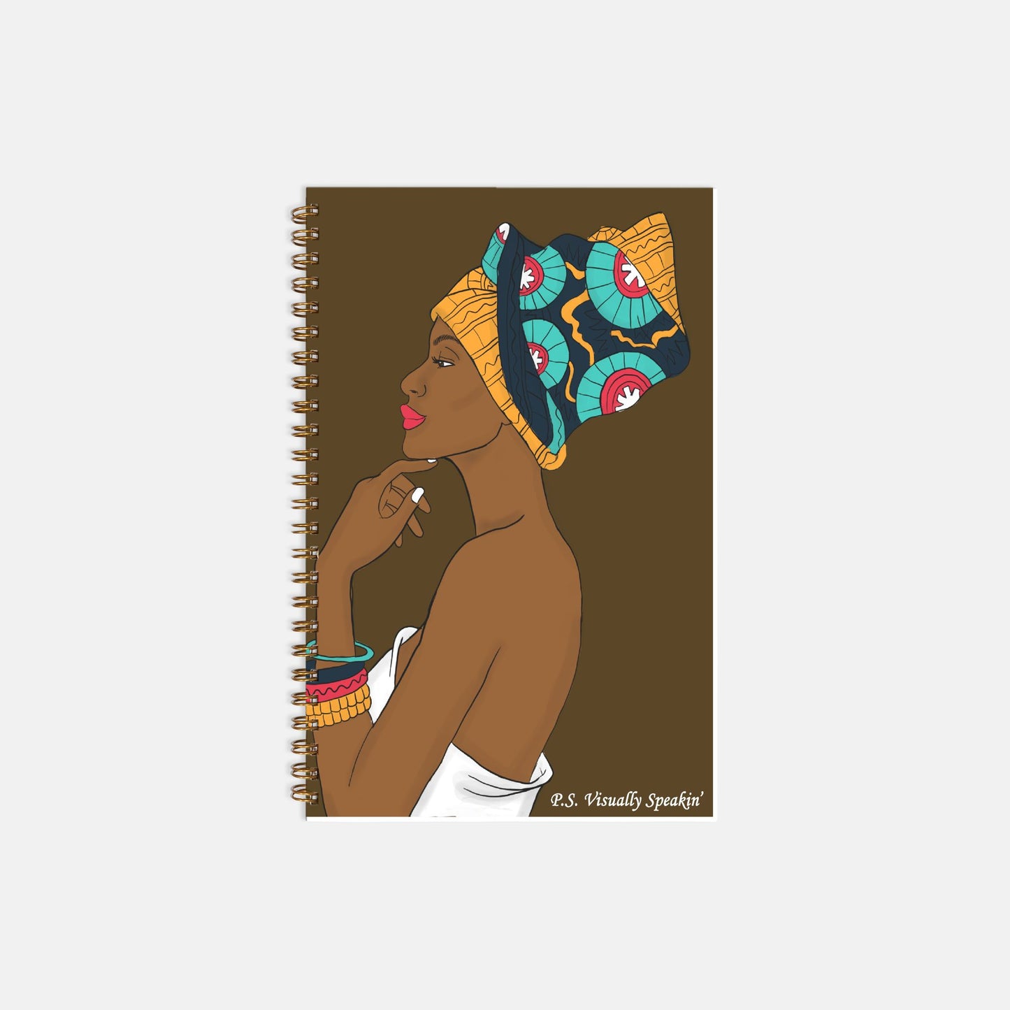 Notebook Hardcover Spiral 5.5 x 8.5