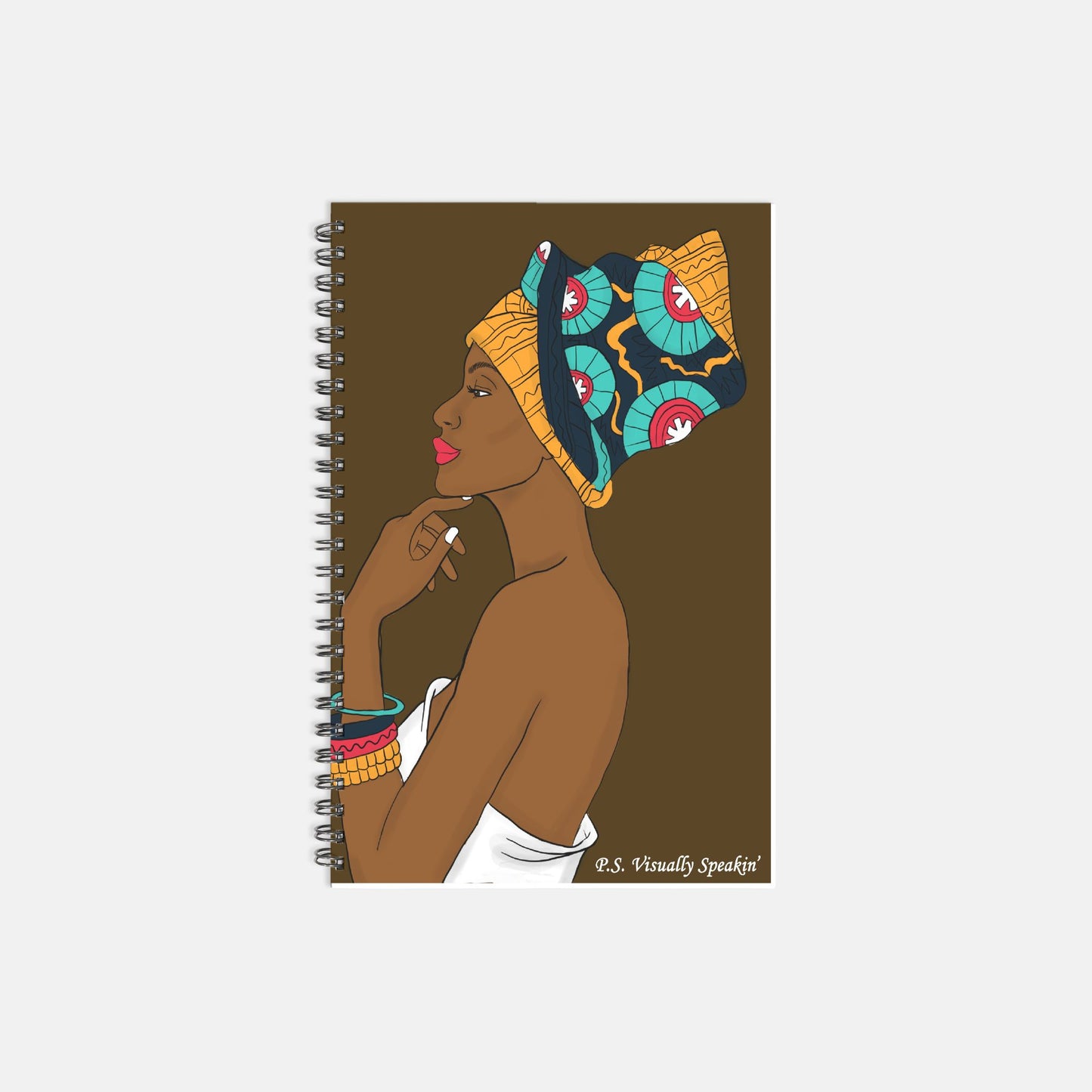 Notebook Hardcover Spiral 5.5 x 8.5