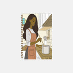 Let Her Cook Recipe Hardcover Spiral Book 5.5 x 8.5