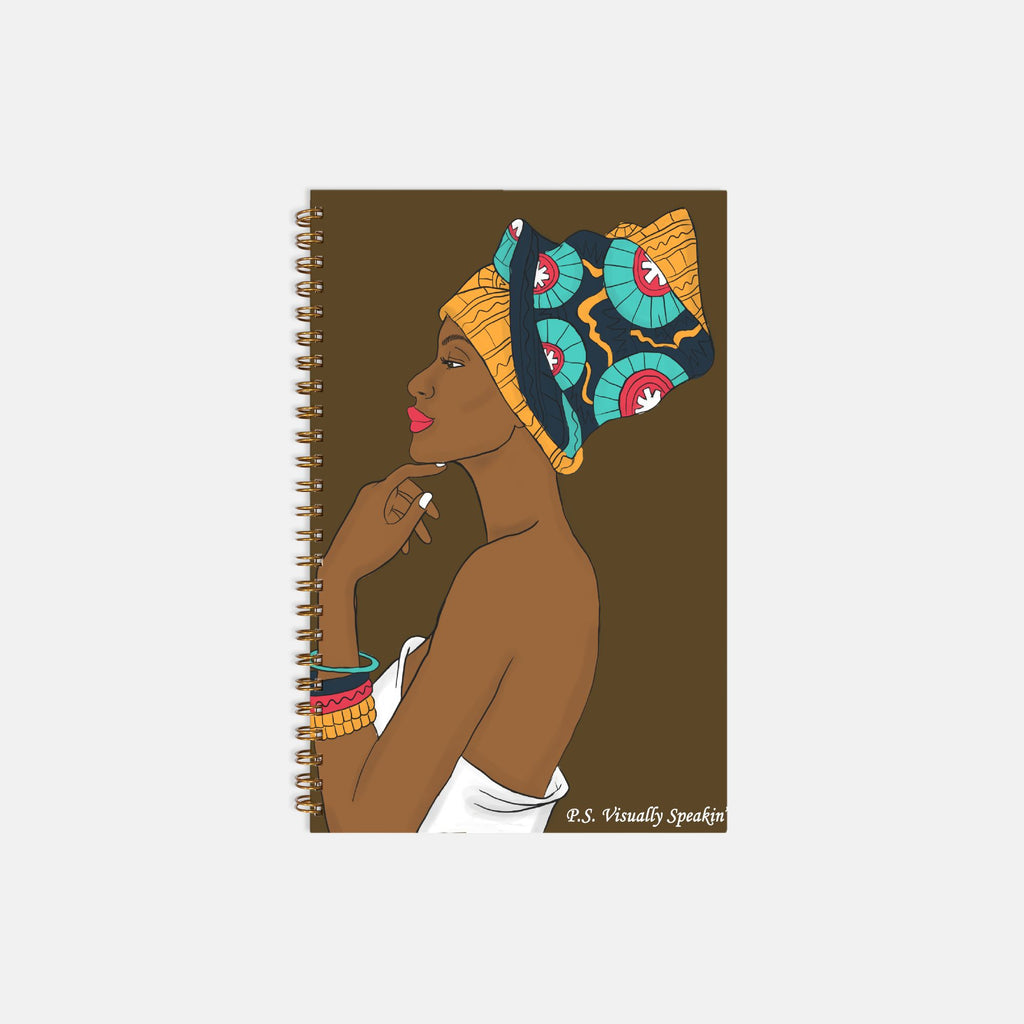 Notebook Hardcover Spiral 5.5 x 8.5
