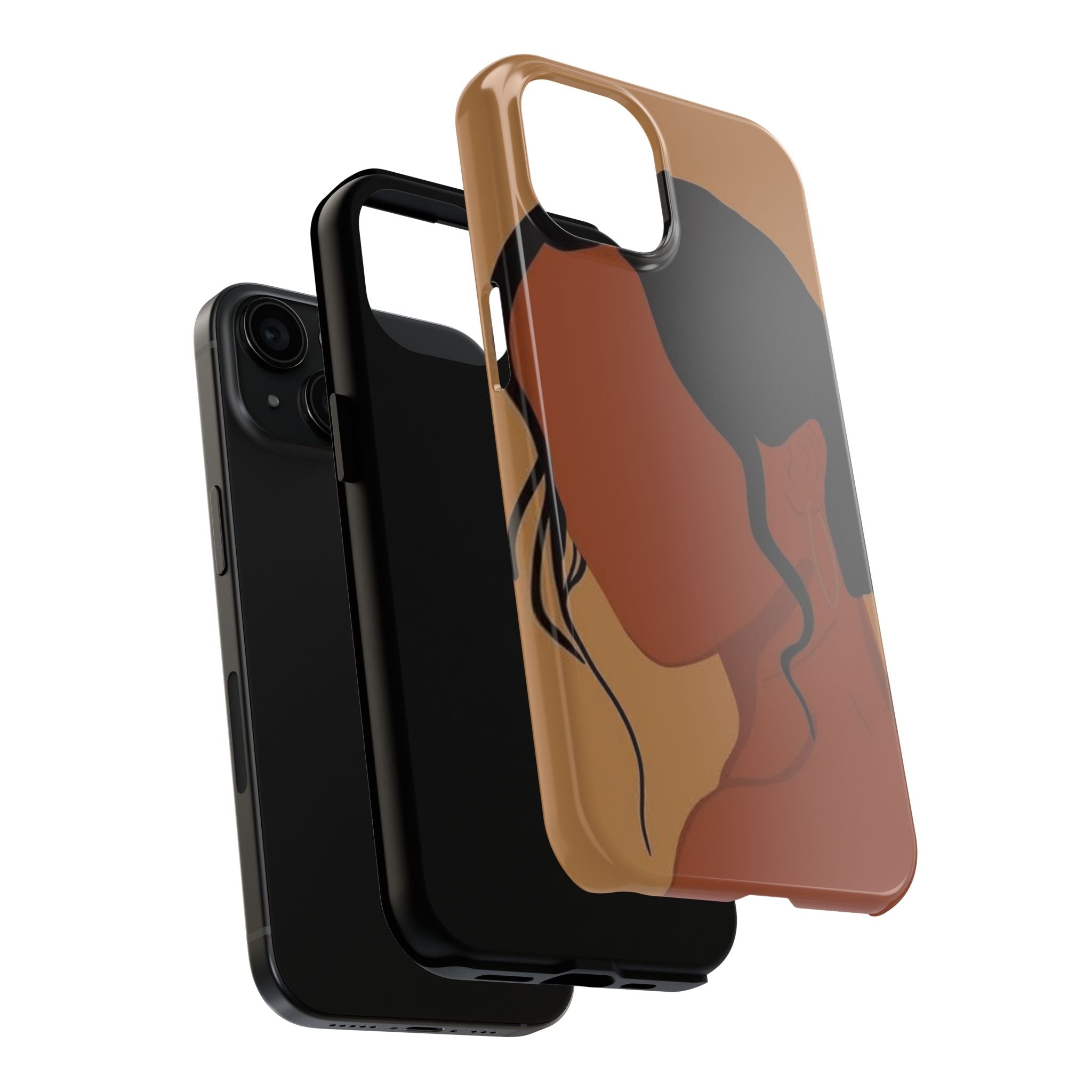Stylish Tough Phone Cases: Chic Protectors for Everyday Use, Trendy Phone Accessories, Gift for Her, Unique Phone Cover