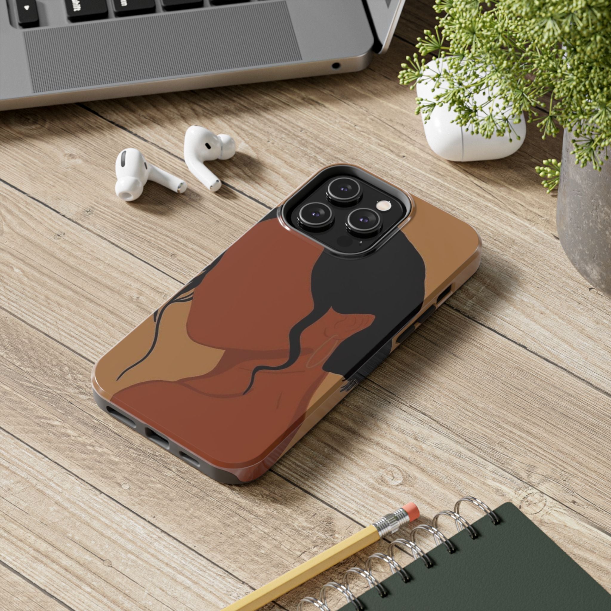 Stylish Tough Phone Cases: Chic Protectors for Everyday Use, Trendy Phone Accessories, Gift for Her, Unique Phone Cover