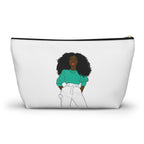 Chic Graphic Accessory Pouch, Trendy Makeup Bag, Cute Toiletry Holder, Stylish Travel Organizer, Fashionista Gift Idea, Modern Storage [...]