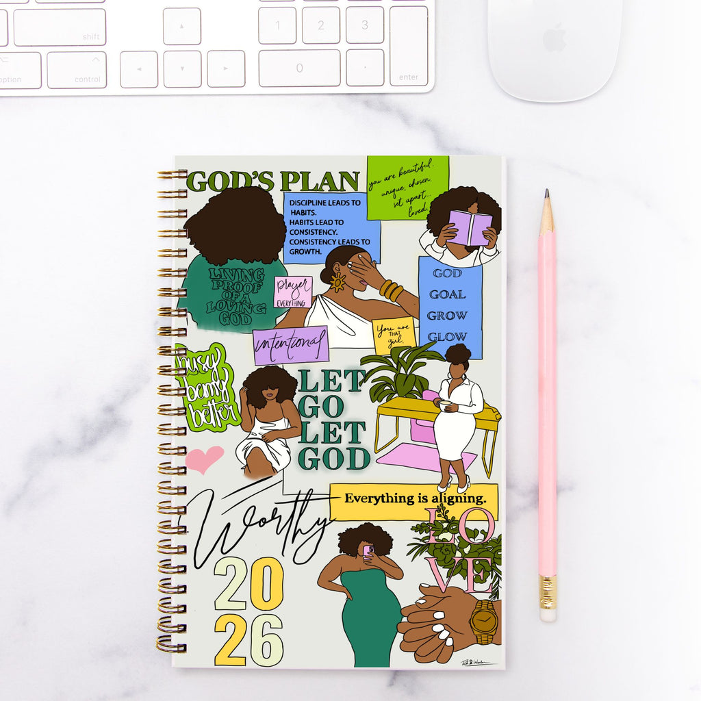 Aligned & Intentional Journal Hardcover Spiral 5.5 x 8.5