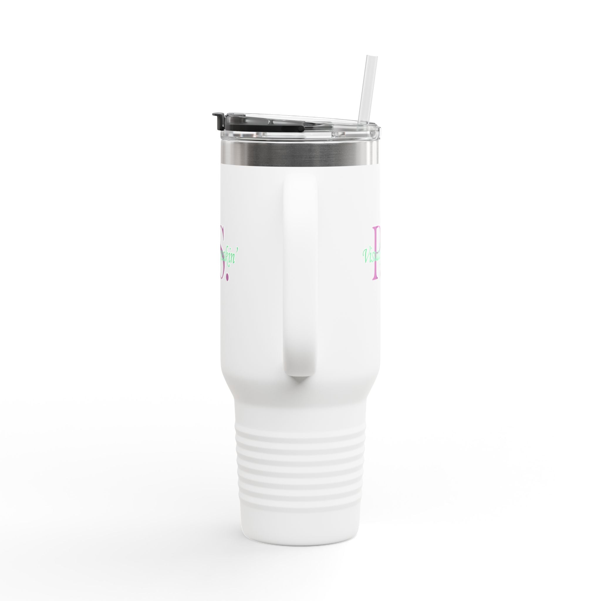 Insulated Travel Mug for Coffee Lovers, 40oz Drinkware, Perfect for Road Trips, Eco-Friendly Gift, Stylish Hydration, Customizable