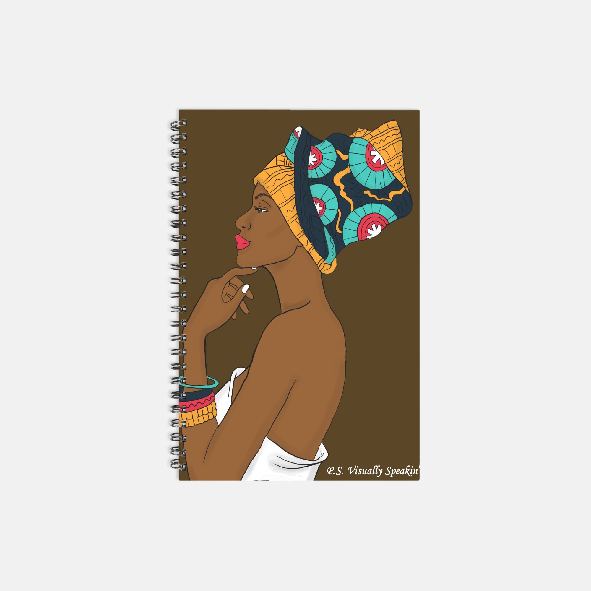 Notebook Hardcover Spiral 5.5 x 8.5