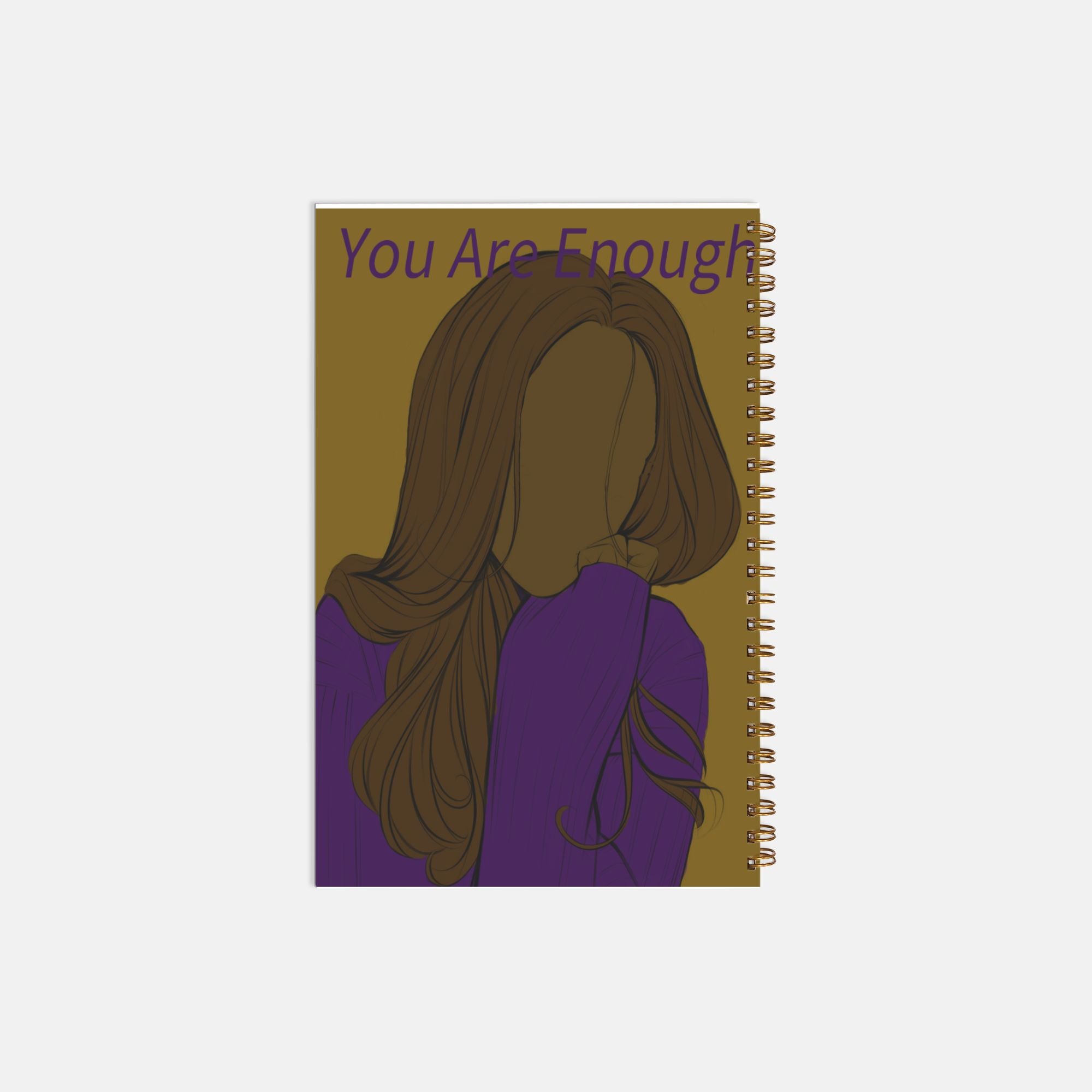 You Are Enough Planner Hardcover Spiral 5.5 x 8.5