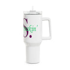 Stylish Tumbler with Motivational Quotes | 40oz Drinkware for Home, Office, Outdoor, Gifts