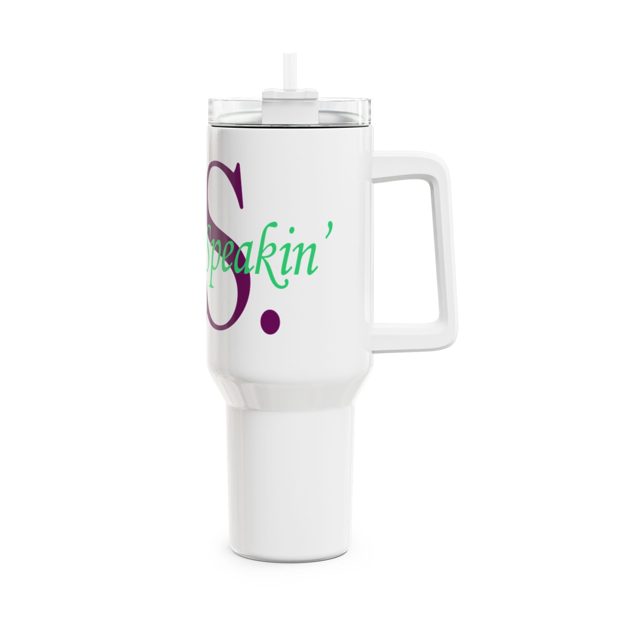 Stylish Tumbler with Motivational Quotes | 40oz Drinkware for Home, Office, Outdoor, Gifts