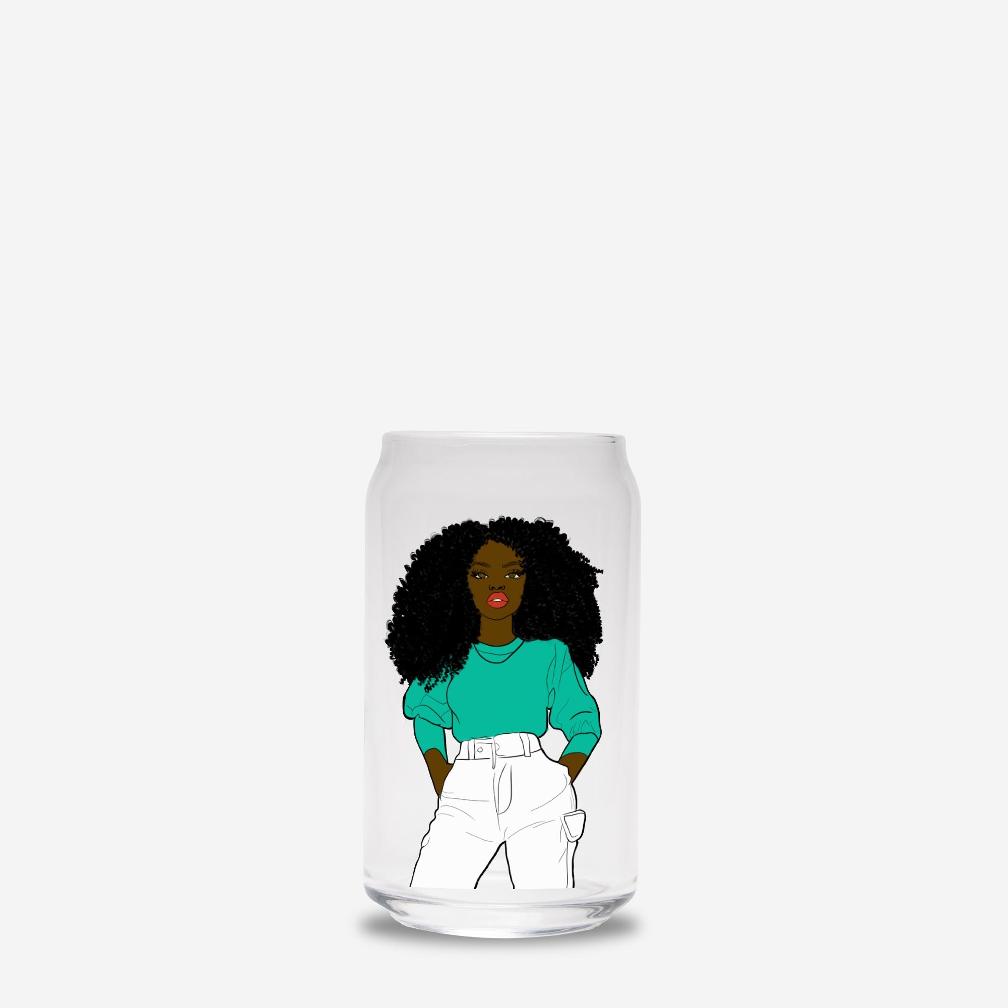 Glass Can 16oz
