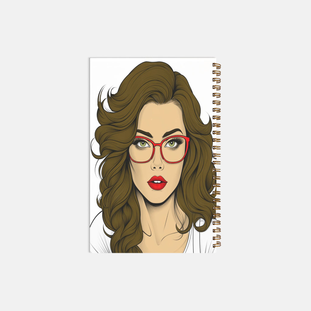 Notebook Hardcover Spiral 5.5 x 8.5