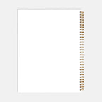 Sips & Pages Planner Hardcover Spiral 8.5 x 11