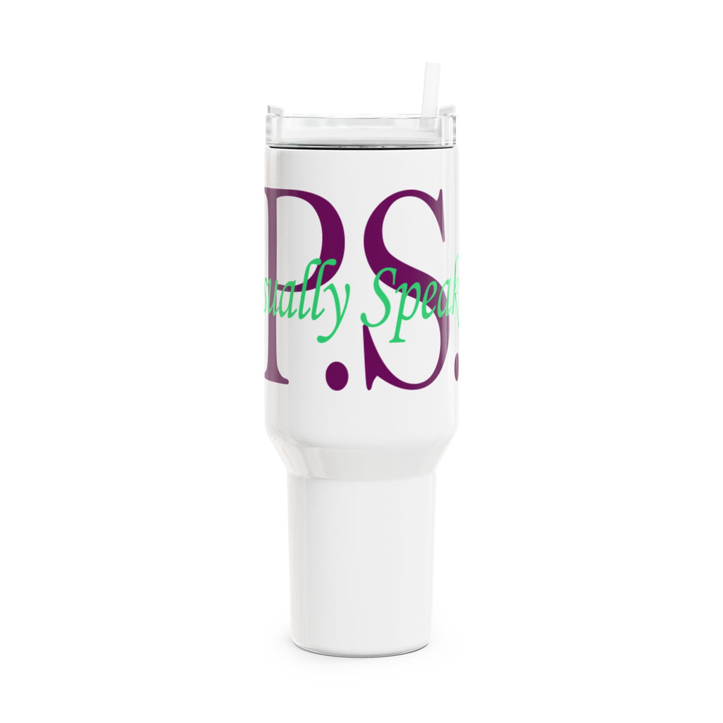 Stylish Tumbler with Motivational Quotes | 40oz Drinkware for Home, Office, Outdoor, Gifts