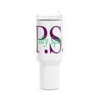 Stylish Tumbler with Motivational Quotes | 40oz Drinkware for Home, Office, Outdoor, Gifts