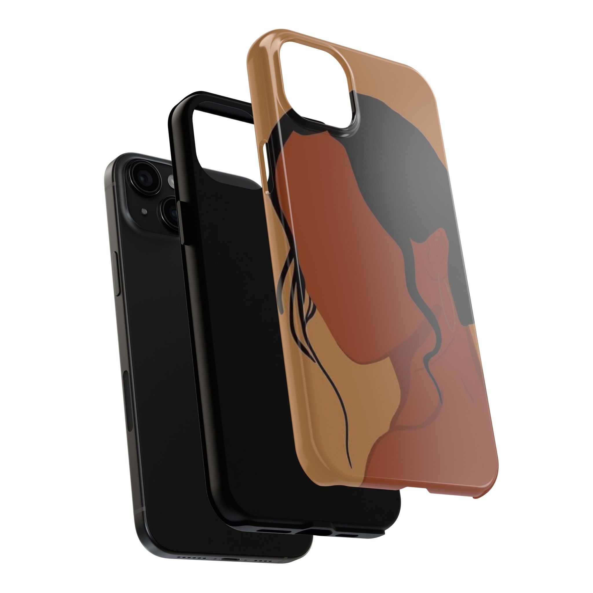 Stylish Tough Phone Cases: Chic Protectors for Everyday Use, Trendy Phone Accessories, Gift for Her, Unique Phone Cover