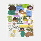 Aligned & Intentional Planner Hardcover Spiral 8.5 x 11