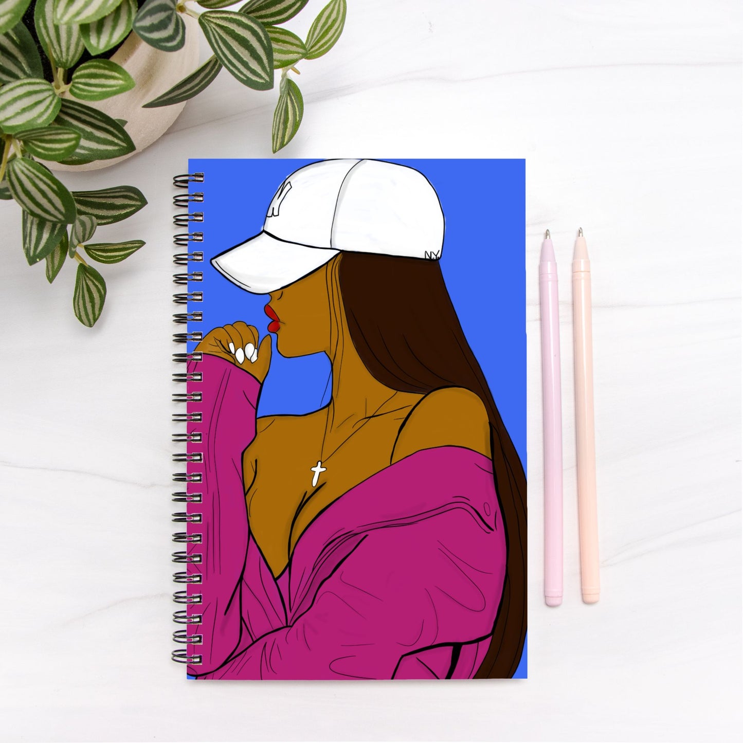 Notebook Hardcover Spiral 5.5 x 8.5