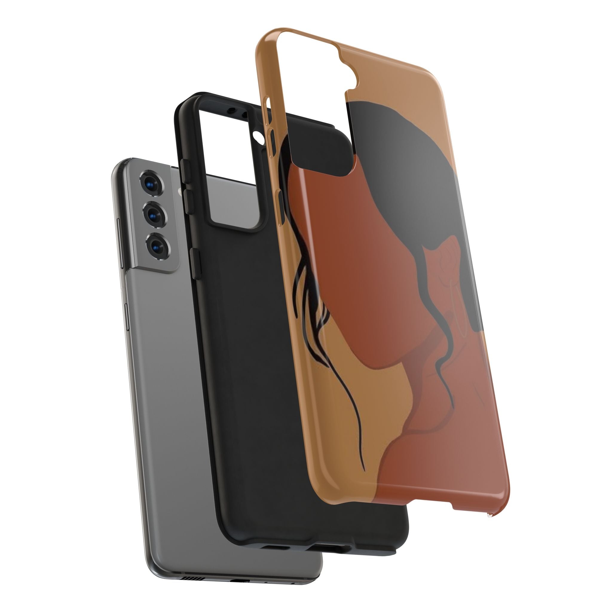 Stylish Tough Phone Cases: Chic Protectors for Everyday Use, Trendy Phone Accessories, Gift for Her, Unique Phone Cover