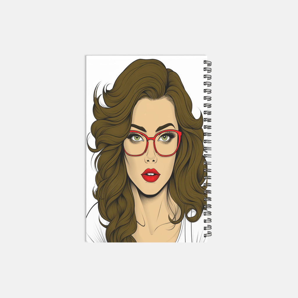 Notebook Hardcover Spiral 5.5 x 8.5