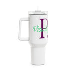 Stylish Tumbler with Motivational Quotes | 40oz Drinkware for Home, Office, Outdoor, Gifts