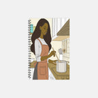 Let Her Cook Recipe Hardcover Spiral Book 5.5 x 8.5