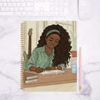 Writing Season Journal Hardcover Spiral 8.5 x 11