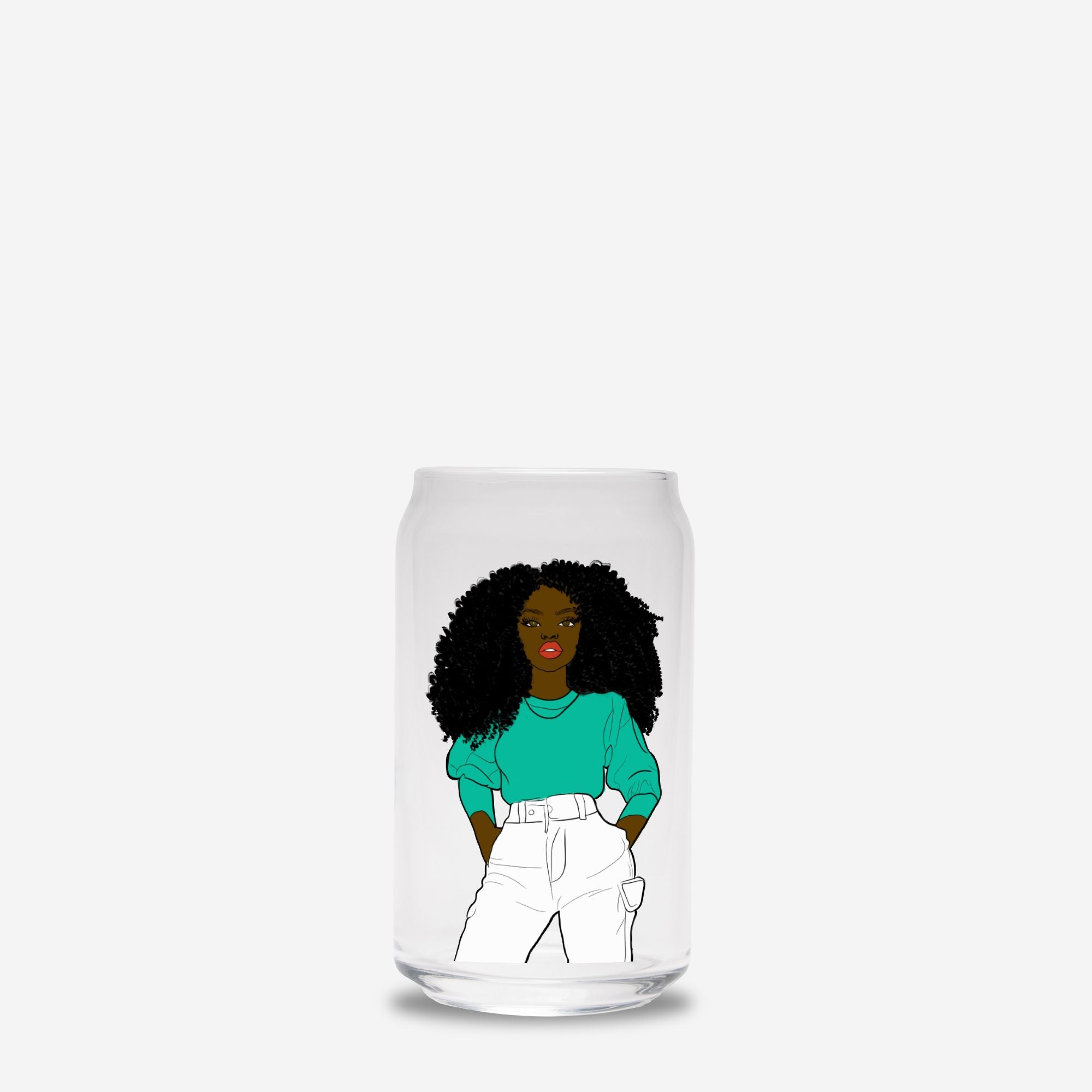 Glass Can 16oz