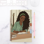 Writing Season Journal Hardcover Spiral 5.5 x 8.5