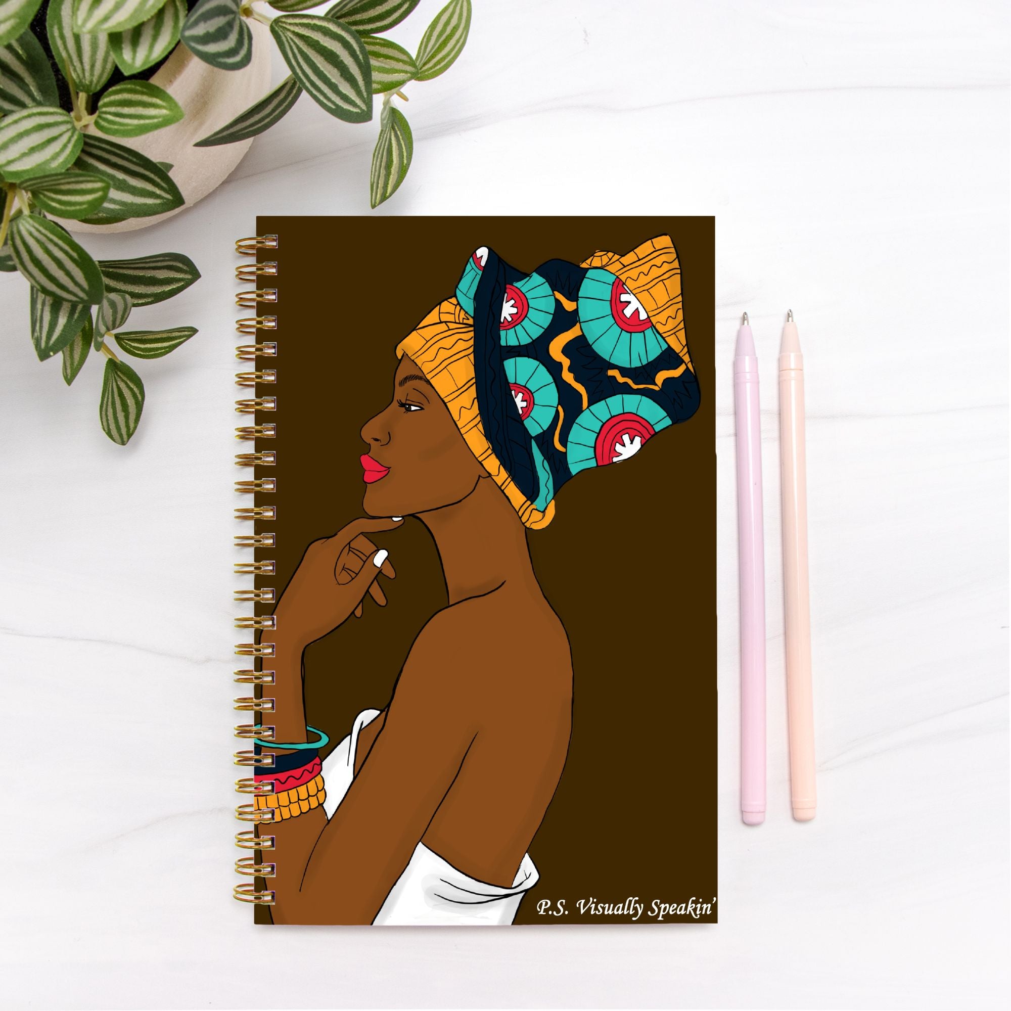 Notebook Hardcover Spiral 5.5 x 8.5