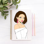 Notebook Hardcover Spiral 5.5 x 8.5
