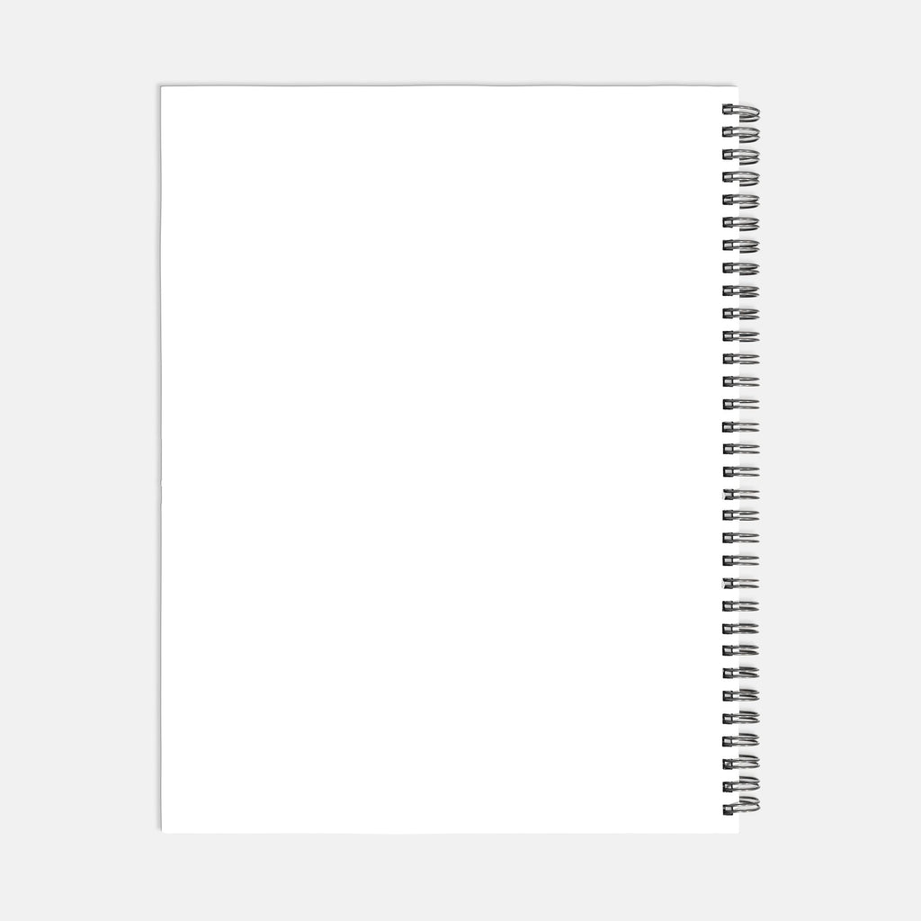 Notebook Hardcover Spiral 8.5 x 11