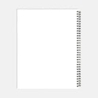 Notebook Hardcover Spiral 8.5 x 11