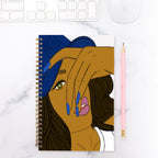 Covered Yet Seen Notebook Hardcover Spiral 5.5 x 8.5