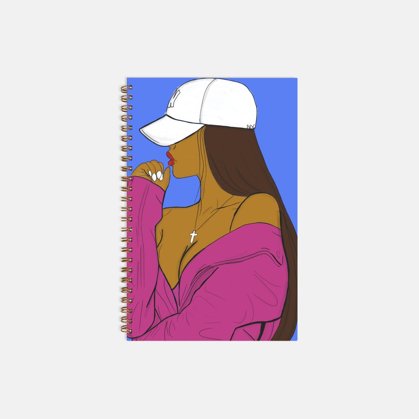 Notebook Hardcover Spiral 5.5 x 8.5